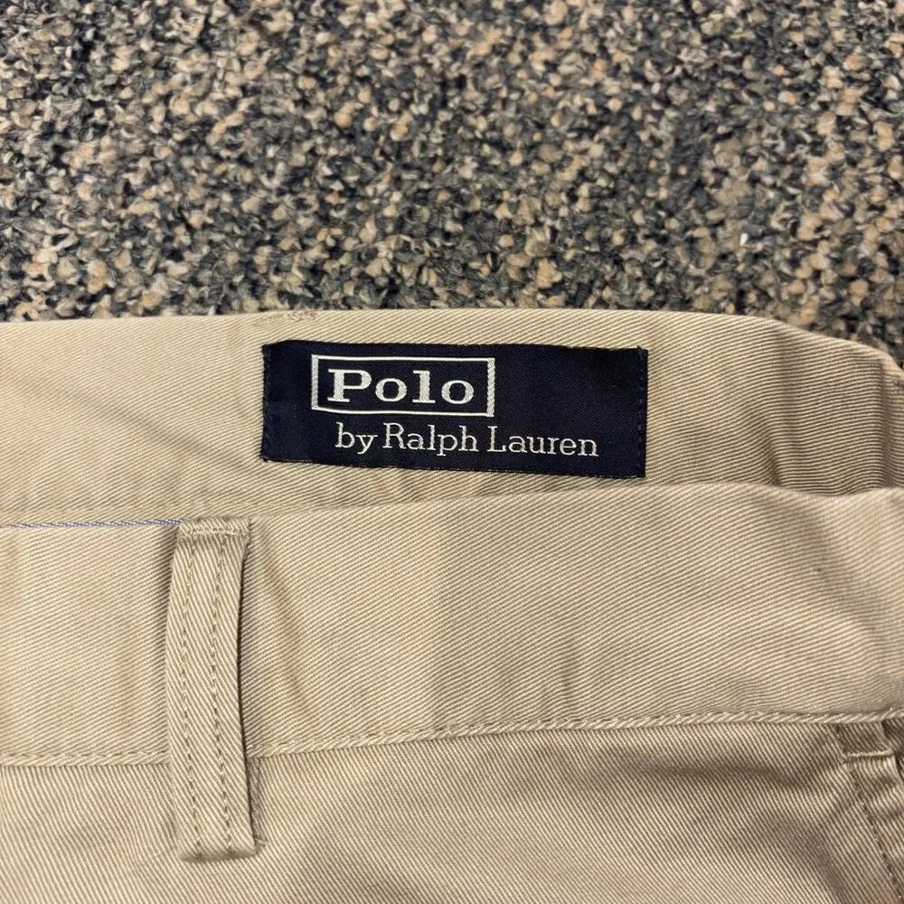 Polo Ralph Lauren Men's Shorts Size 35 Beige Classic Fit 9